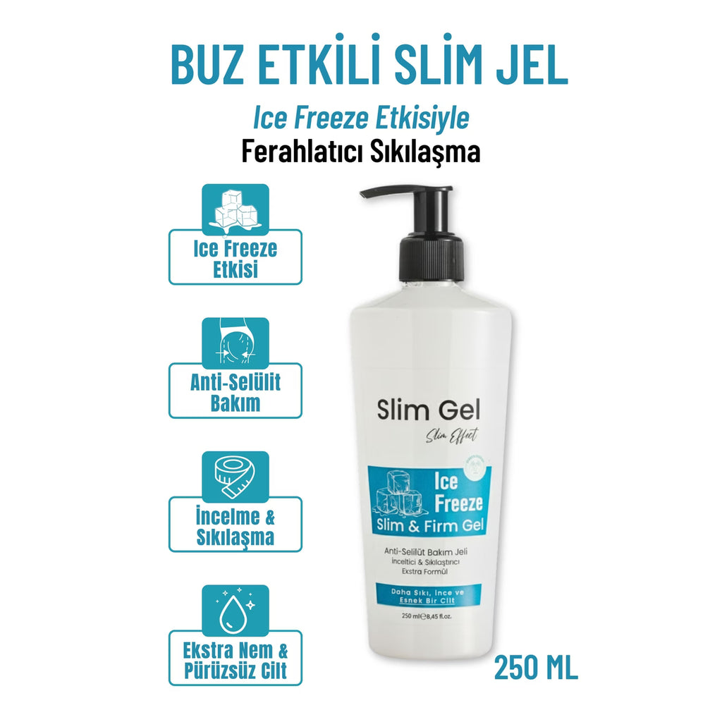 Bölgesel Vücut Bakım Buz İce Jel (Soğuk Lipoliz Slim Jel)