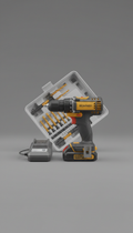 Cordless Drill Metal Body