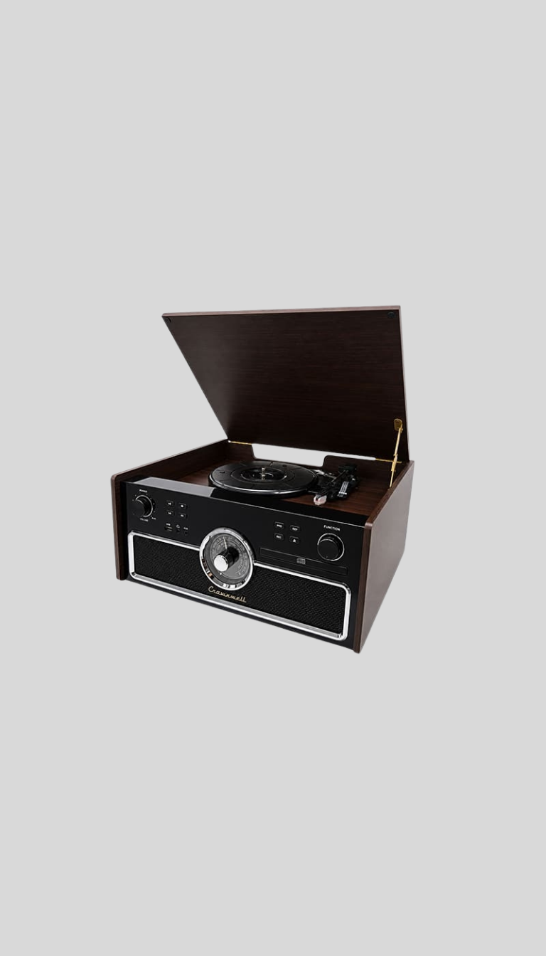 Crownwell Nostaljik Tasarımlı Çok Fonksiyonlu Pikap - CWG002