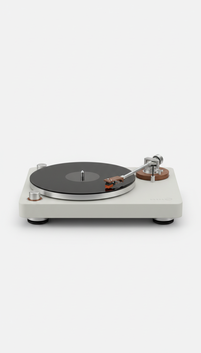 Solid Wood Classic Turntable