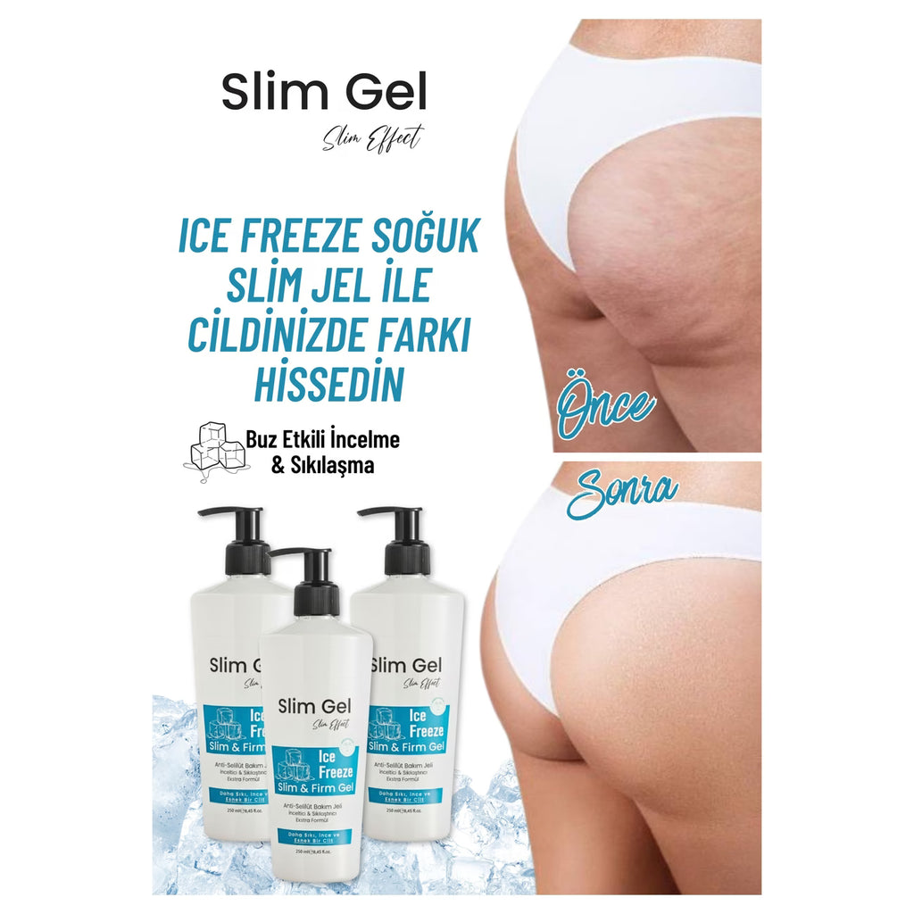 Bölgesel Vücut Bakım Buz İce Jel (Soğuk Lipoliz Slim Jel)
