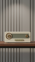 All-in-One Oak Music Console